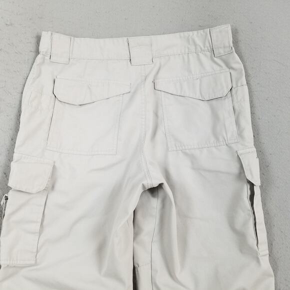 TRU-SPEC Pants Mens 36x32 Khaki Ripstop Cargo Tactical Utility Pockets Workwear - Picture 8 of 16